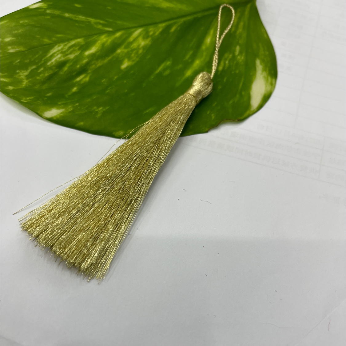 进口金流苏挂须吊坠穗子礼品包装DIY辅料配件批发详情图4