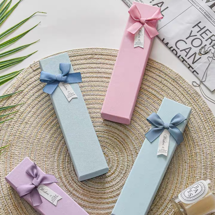 ins唯美首饰包装项链手链盒私人订制礼物包装盒007