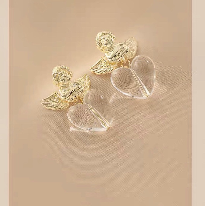 Angel Love new sweet cute girl fresh earrings