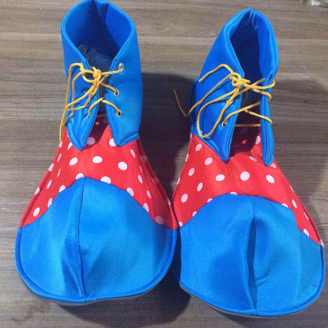 成人布小丑鞋产品图