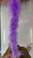 火鸡羽毛条两米一条紫色细节图