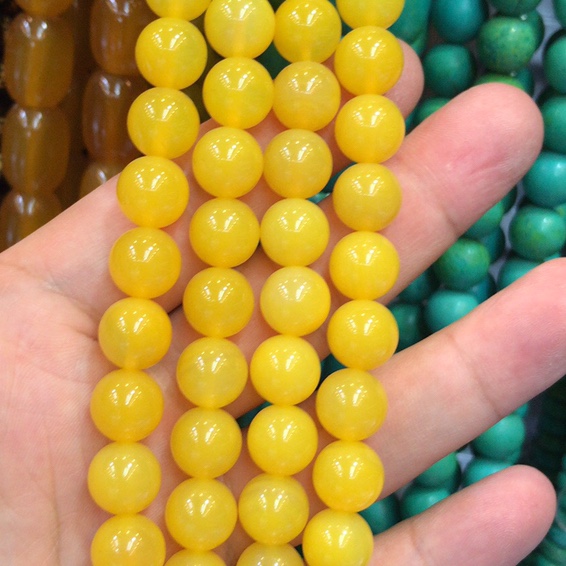 Yellow chalcedony