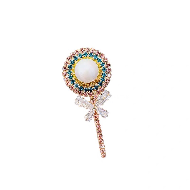 Lollipop brooch