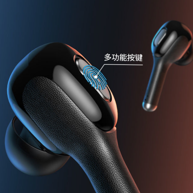 BM216 Bluetooth headset binaural real wireless in-ear LED digital display motion application