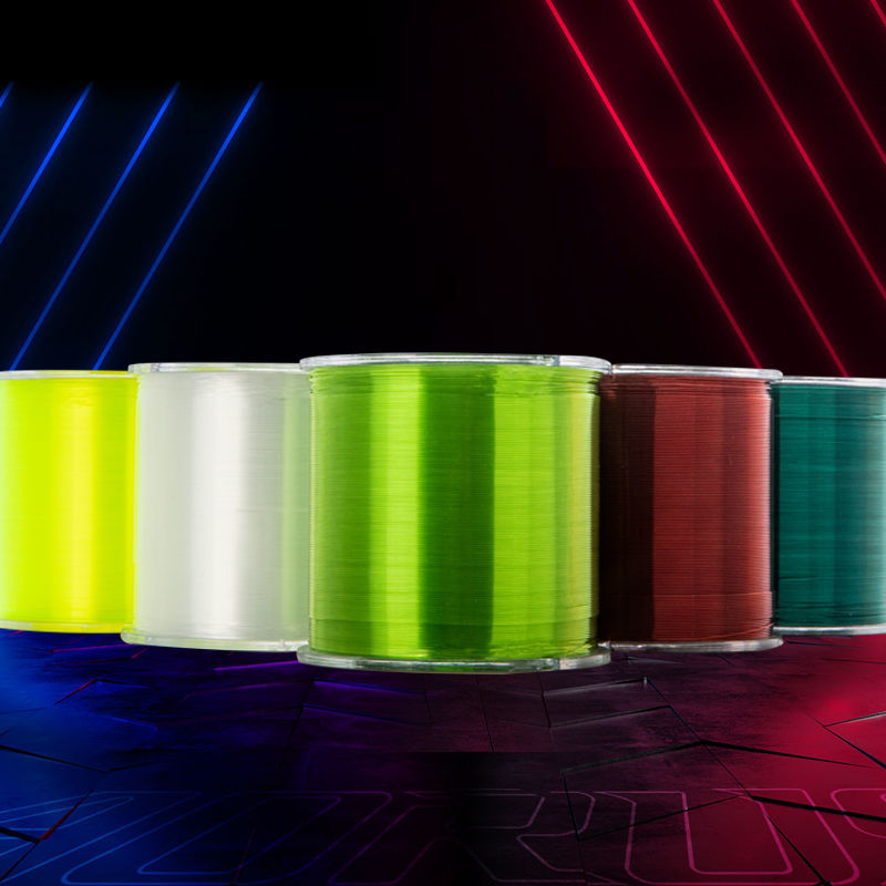 Japan imported 500 meters fishing line thousand Xi Wolf pull main line nylon line Taiwan fishing pole road fishing line 13