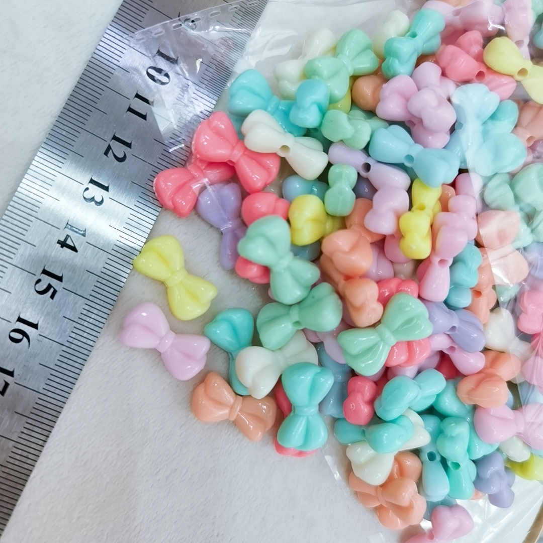 90 rubber acrylic beads, hair strings and rubber bands, DIY handcrafted beads, children's necklaces, educational beads, acrylic accessories, fine headwear accessories, fashionable and trendy, internet-famous best-selling accessories