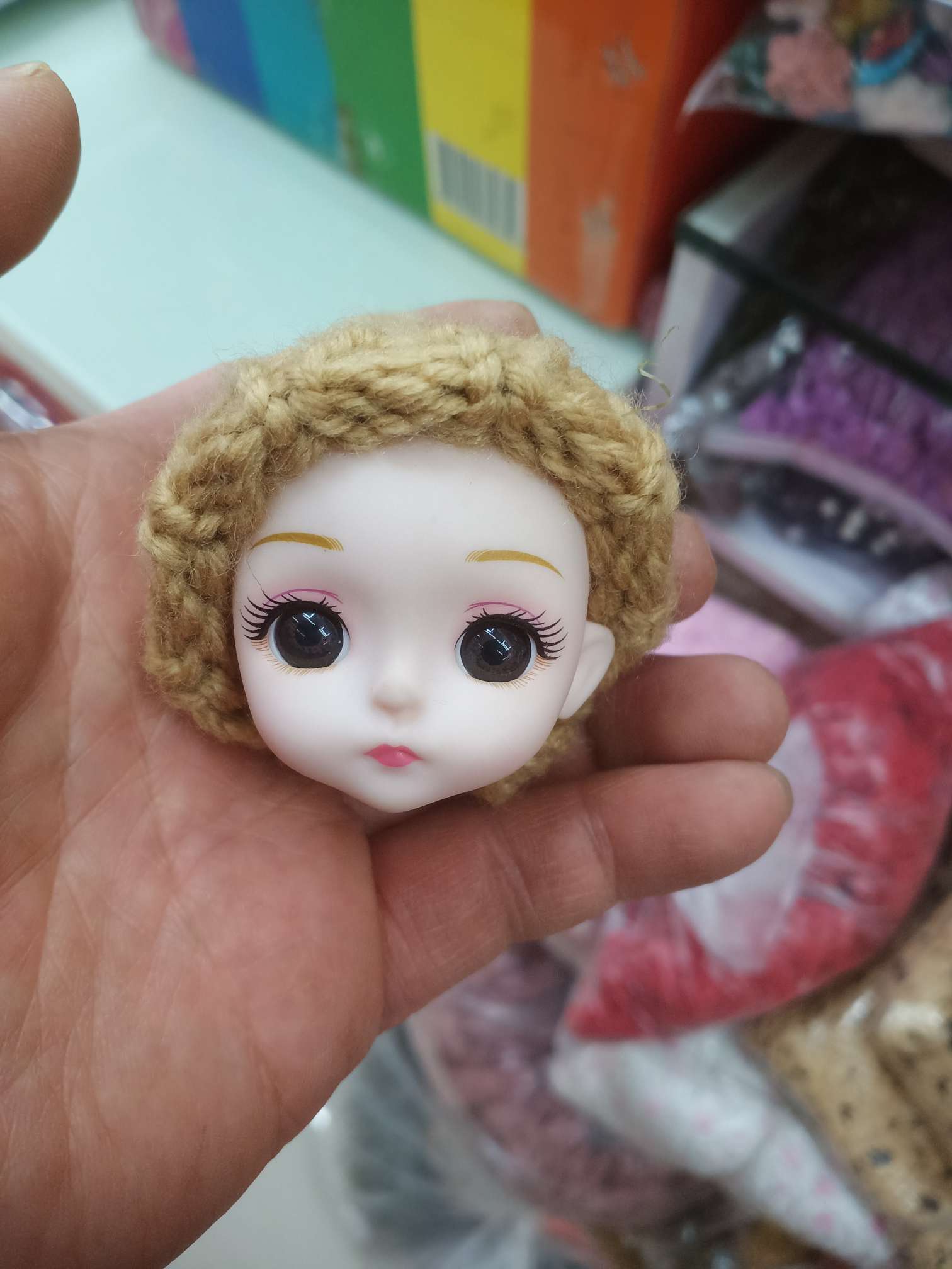 Vinyl 6 Inch Bald Head details Picture