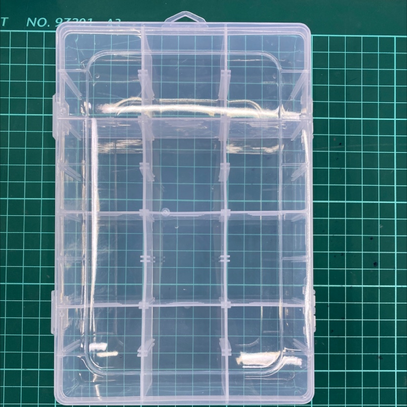 Square storage box pp12 boxes original 24 boxes