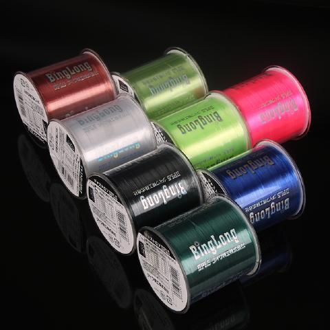 Japan imported 500 meters fishing line thousand Xi Wolf pull main line nylon line Taiwan fishing pole road fishing line 10