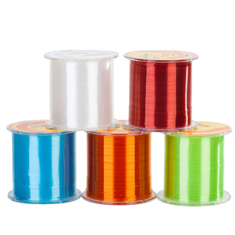 Japan imported 500 meters fishing line thousand Xi Wolf pull main line nylon line Taiwan fishing pole road fishing line 19