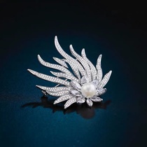 Flame brooch