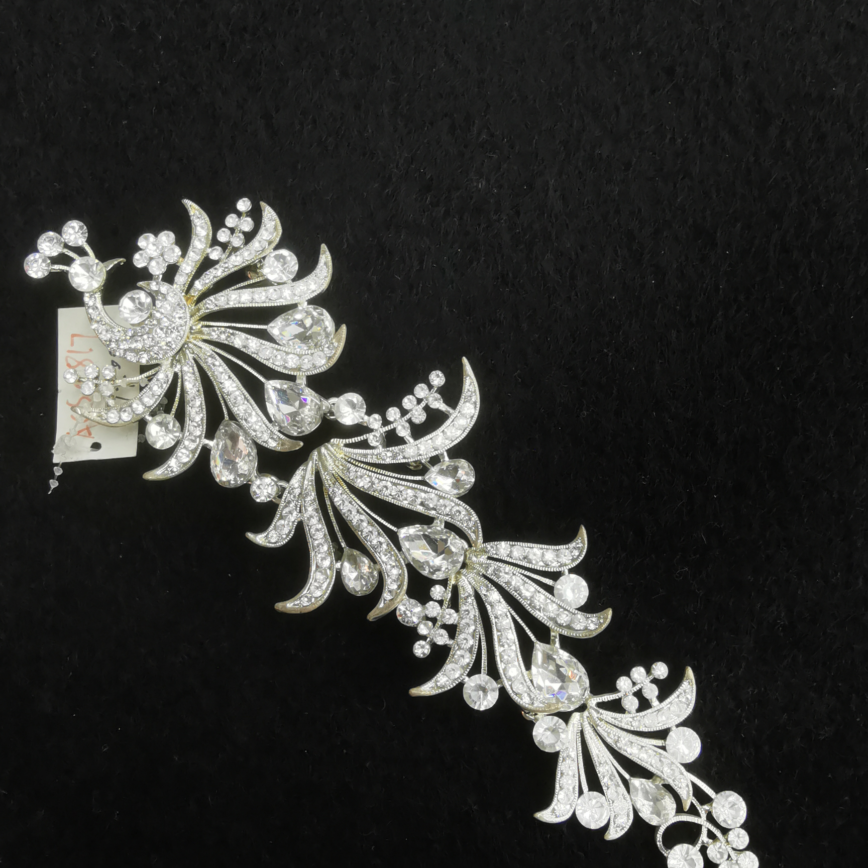 Hair comb Simple flower edge clip flower hair accessories wedding yarn dress hair accessories