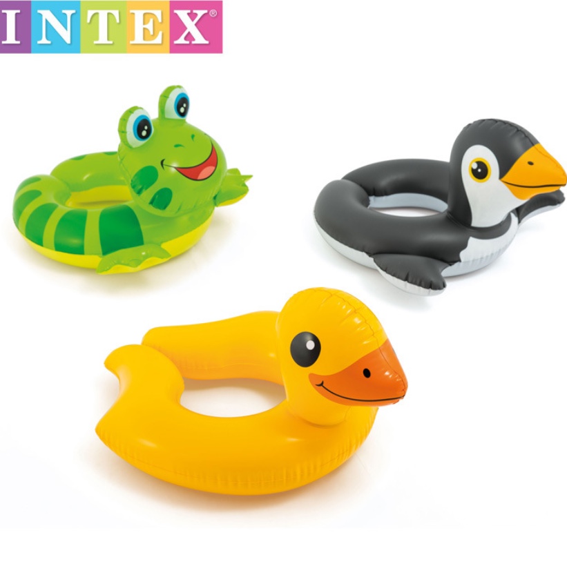 INTEX 59220 开口动物组浮圈儿童泳圈1