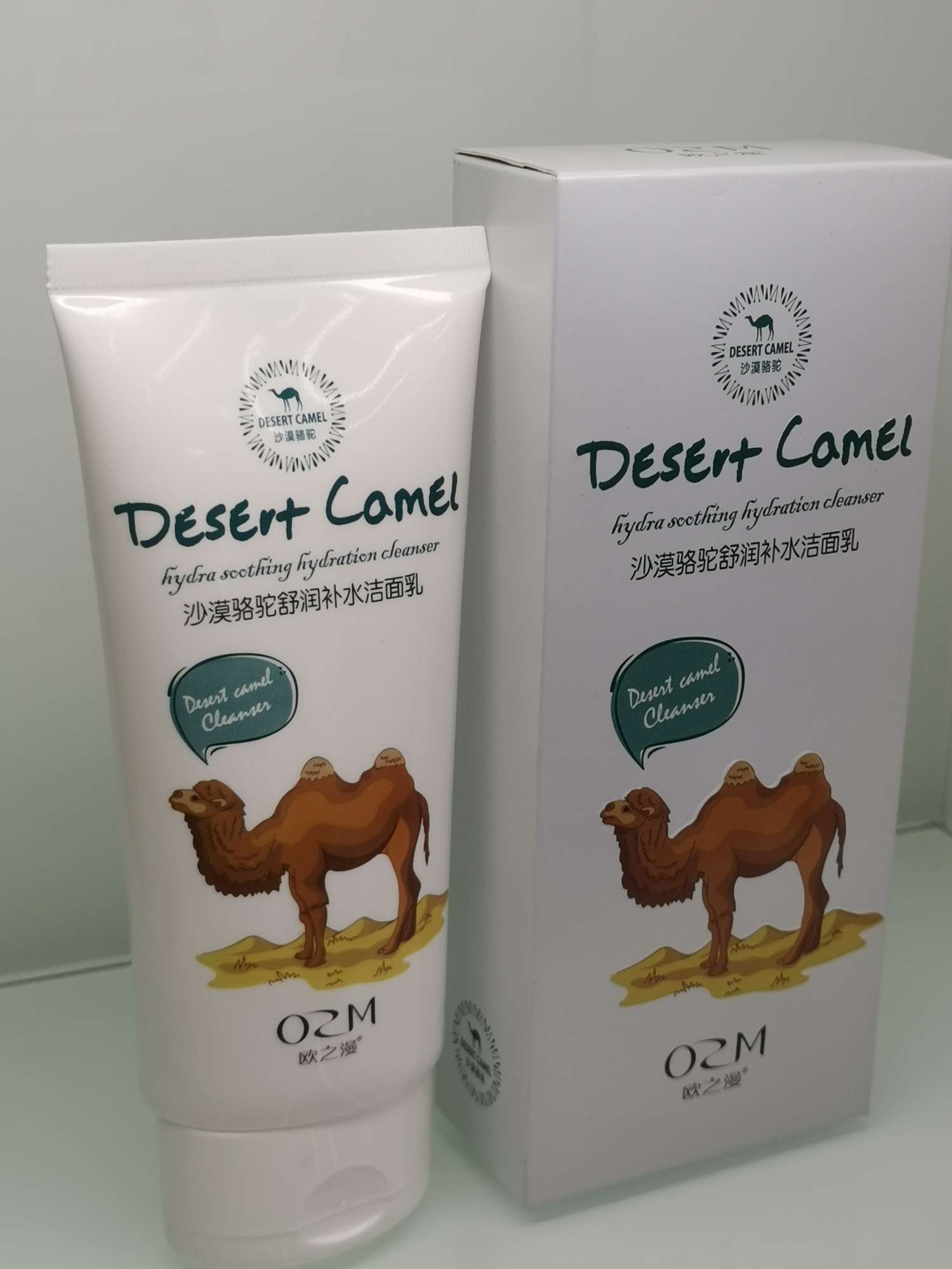骆驼净透保湿洁面膏保湿深层洁净控油温和肌肤洁面乳详情图5