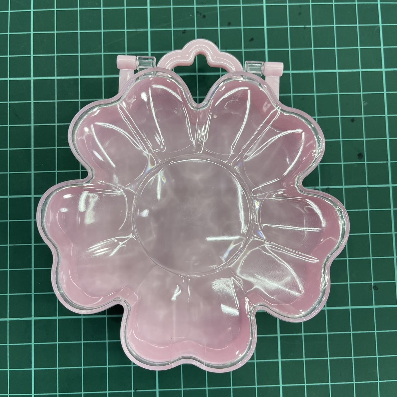 方圆收纳盒空心草粉底