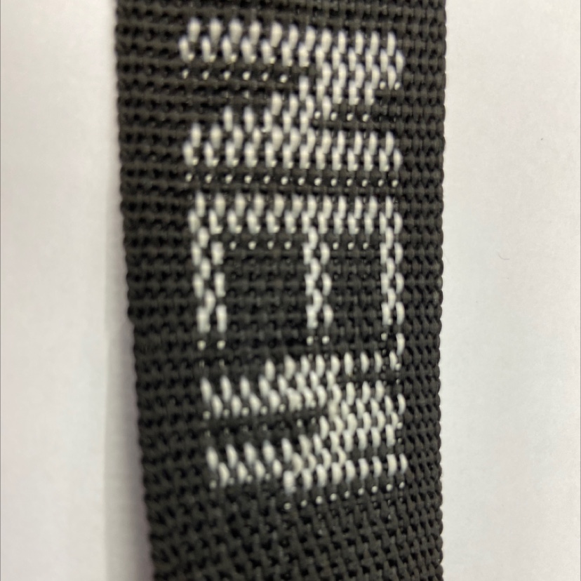4 km polypropylene jacquard webbing 21#