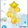 五角星铝膜气球组合乳胶气球9件套装 生日派对各种节日装饰用品 多款可选 1212店面 可订做图