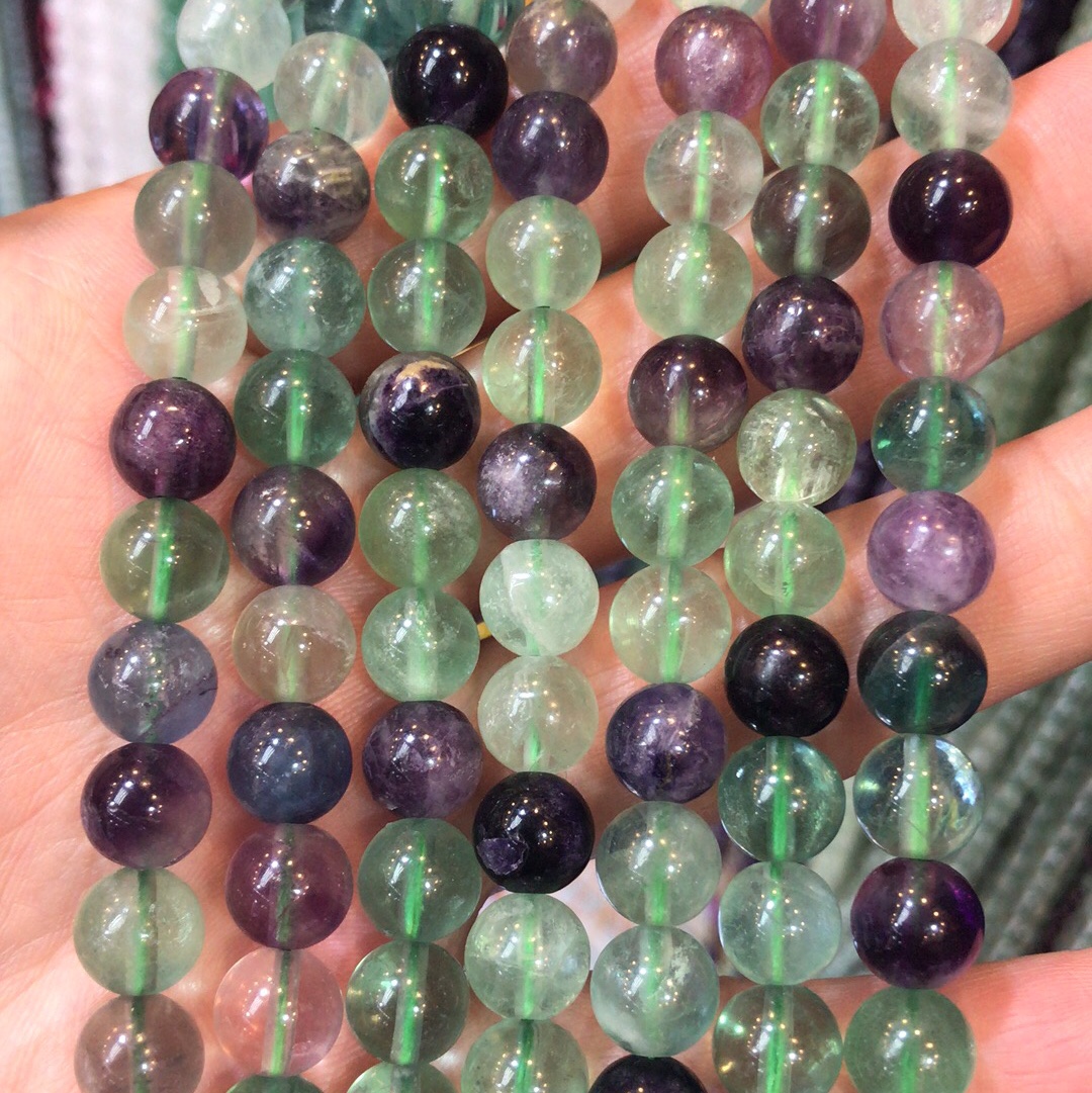 Natural fluorite