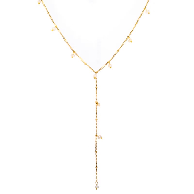 قلادة صغيرة من النساء ذات الحجم الكوري تحمل سلسلة من المعاطف الجوية (6) Specification image