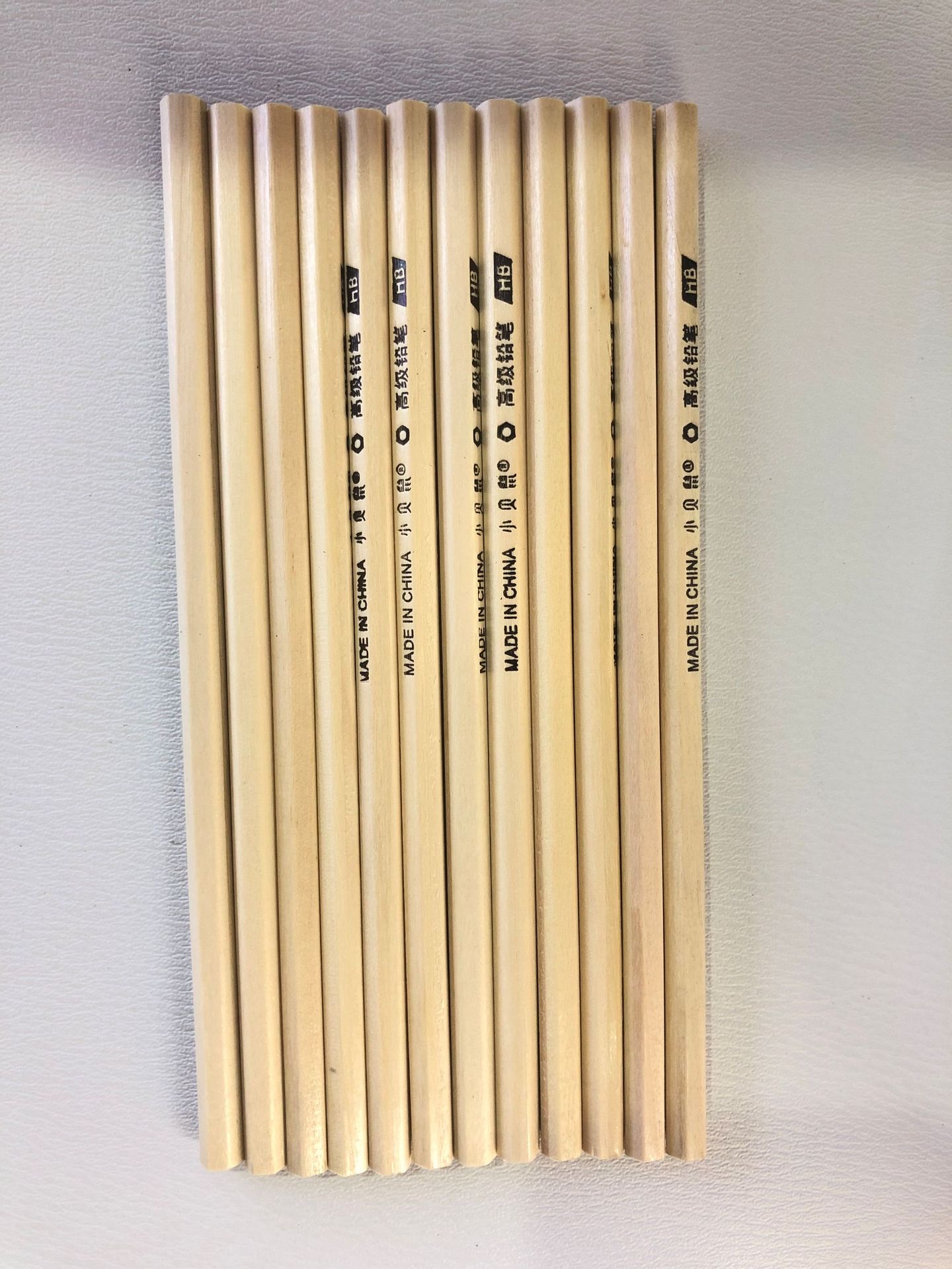 Bo Stationery Manufacturers Direct Wholesale Raw Wood Color Barrel Hb Student Writing Pencils Item Picture