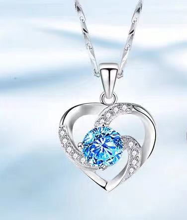 010女士夏款纯铜简约甜美2021年新款小众轻奢气质百搭项链产品图