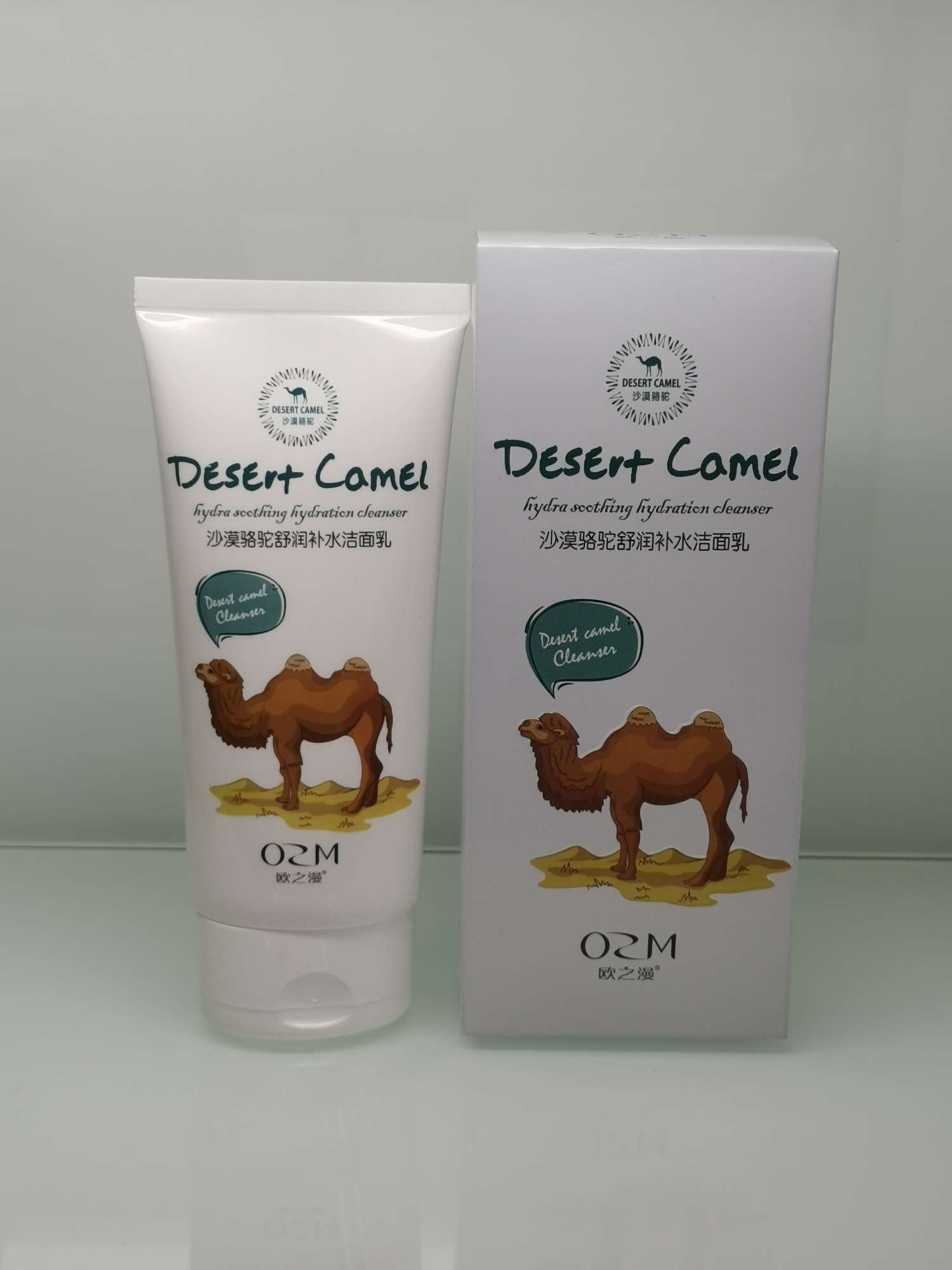 骆驼净透保湿洁面膏保湿深层洁净控油温和肌肤洁面乳详情图3