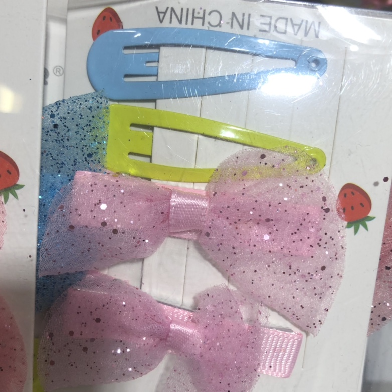 粉色系发夹