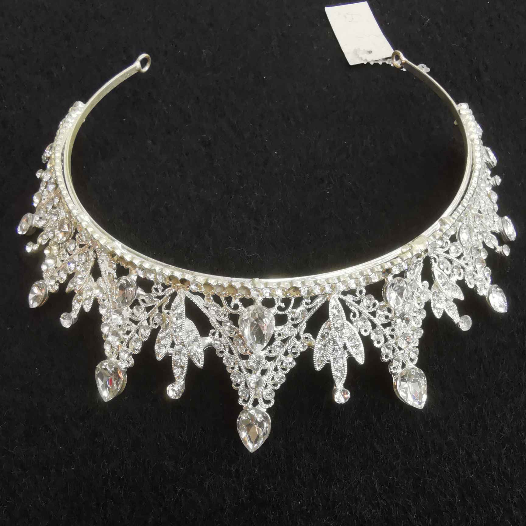 Korean bridal tiara Champagne wedding dress with accessories