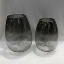 Supply glass vases modern simple transparent flower arranger decoration living room home decoration