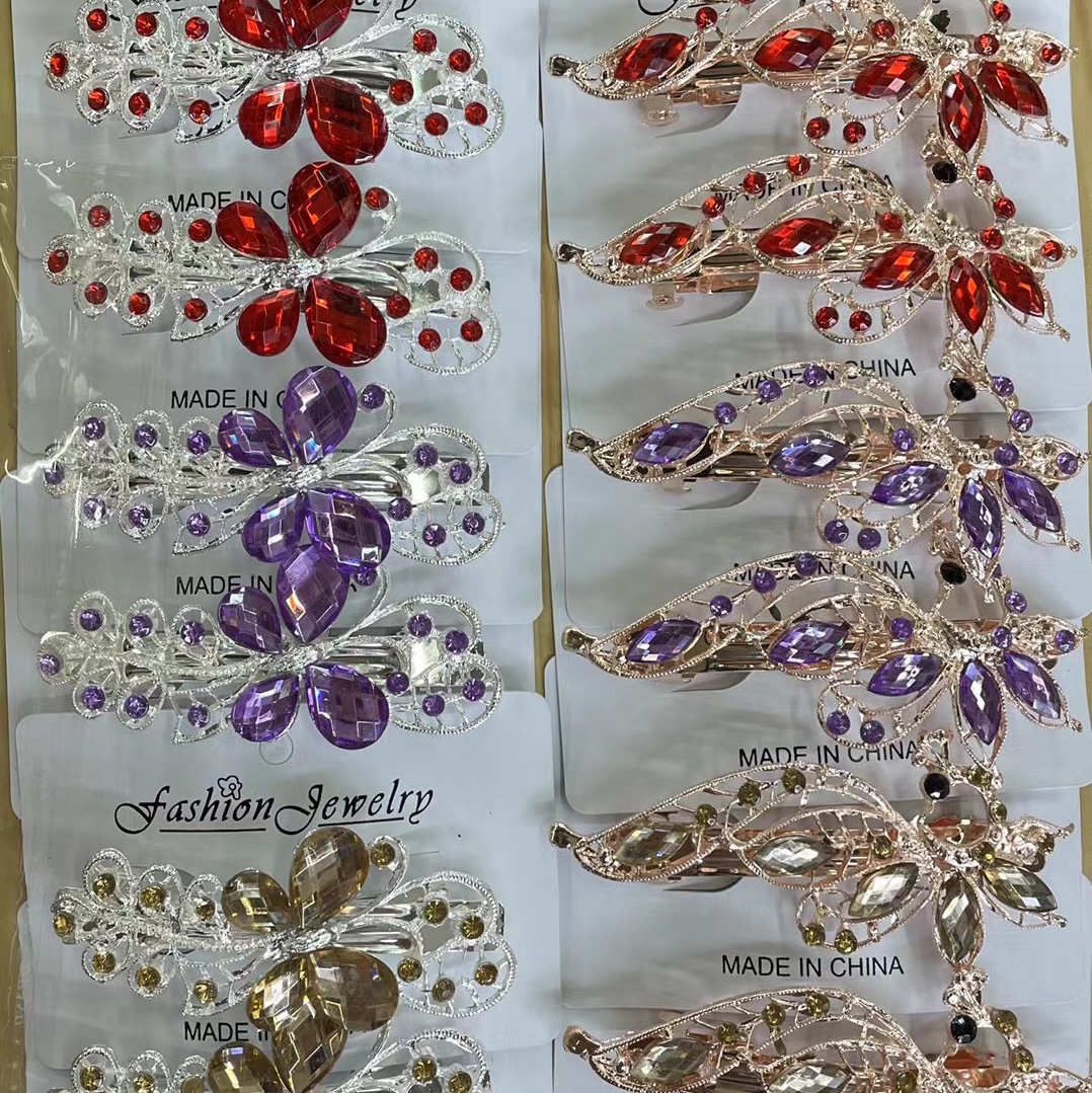 Crystal hair pin 6