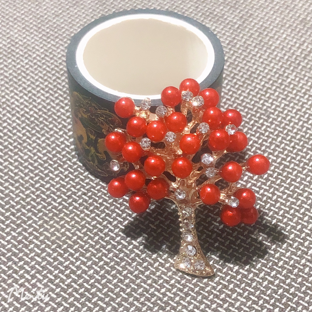 红色珍珠发财树