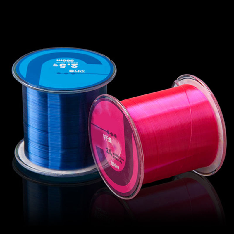 Japan imported 500 meters fishing line thousand Xi Wolf pull main line nylon line Taiwan fishing pole road fishing line
