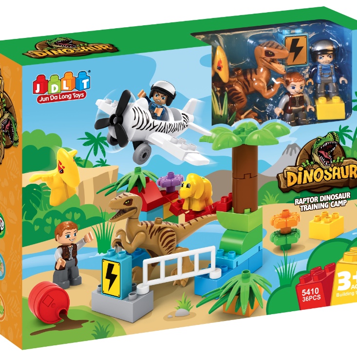 5410 Jurassic Dinosaur - Raptor Training base
