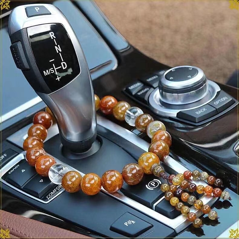 车载档位珠绿龙纹玛瑙16m18m20m