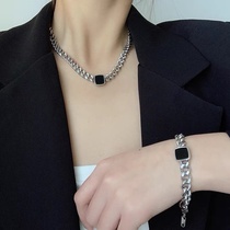 Square glass thick strip fashion people soil choice