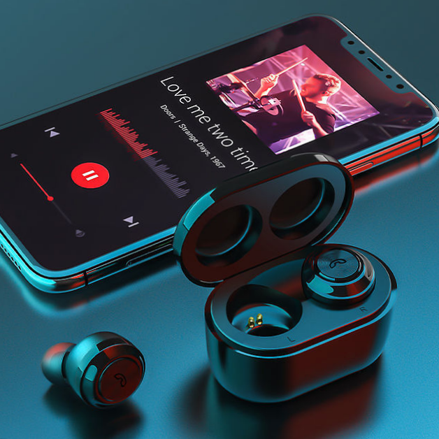 New BM179 Wireless 5.0 Bluetooth Headphones Mini binaural in-ear hi-fi audio headphones