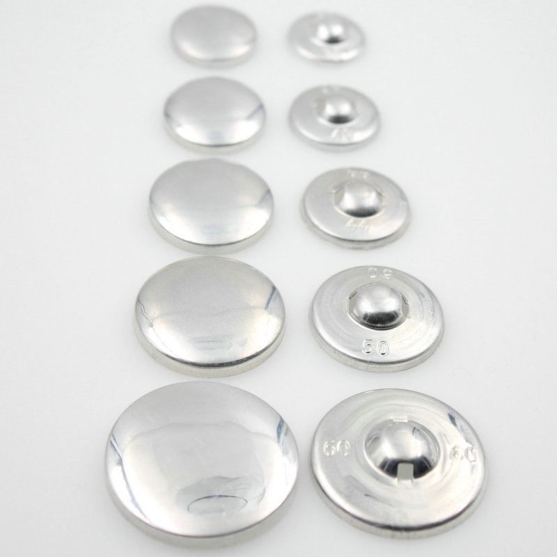 【 Factory Supply 】 Aluminum buckles, fabric buckles, process buttons, aluminum surface, aluminum foot buttons, overcoat buttons, shirt buttons detail image 2
