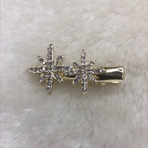 Two star hair clips