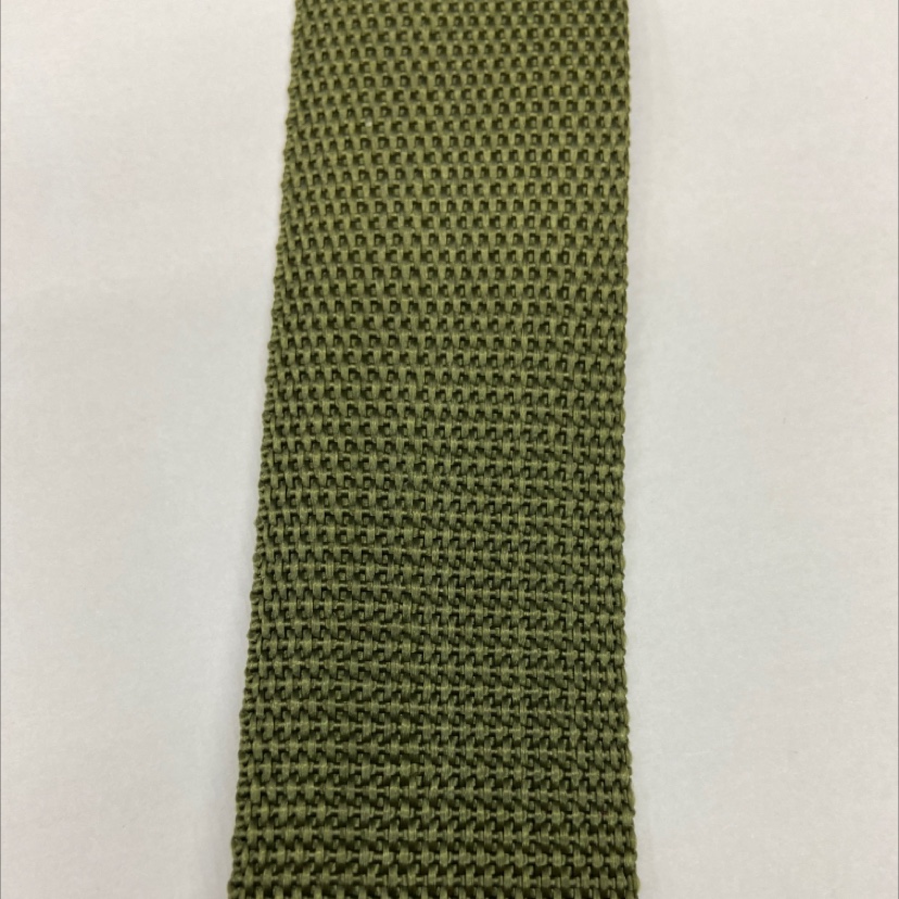 4cm polypropylene army green beaded ribbon 76#