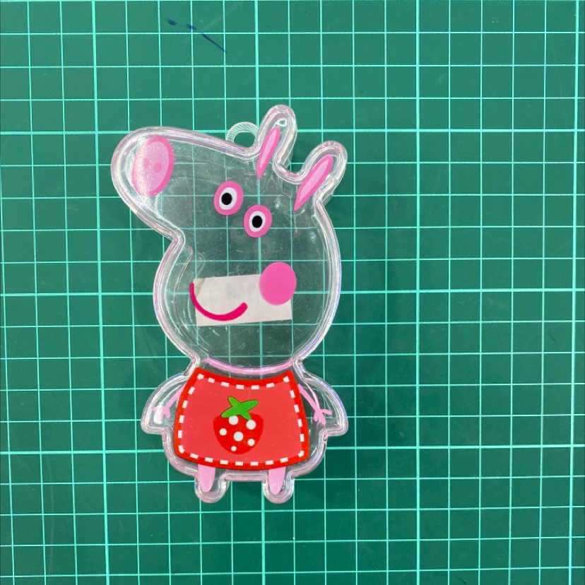 Square storage box Peppa Pig strawberry cute