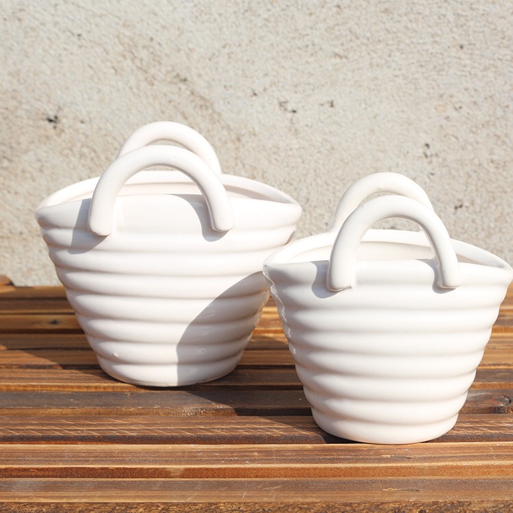 陶瓷花盆细节图