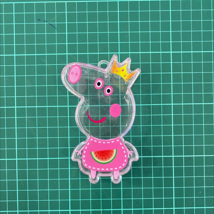 Square box Peppa Pig watermelon cute