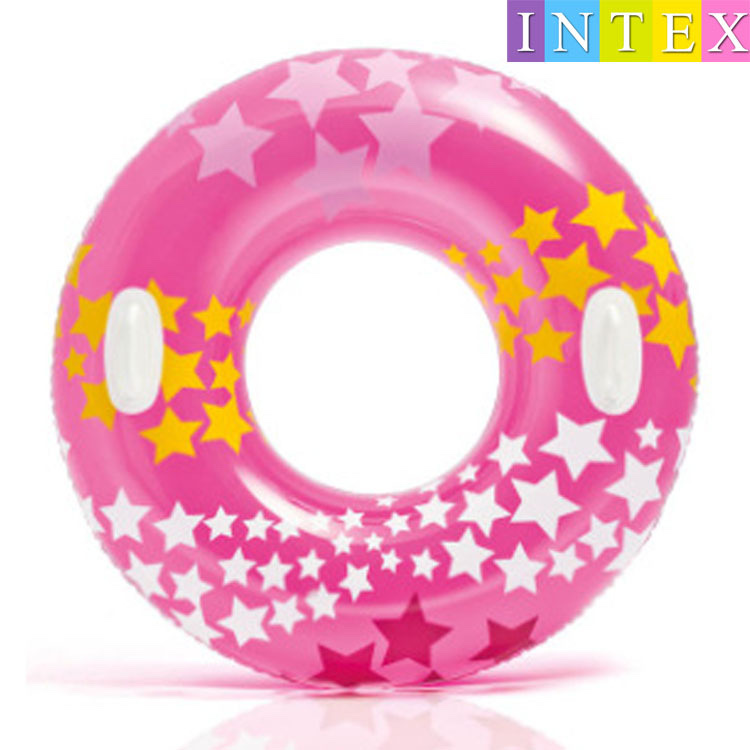 INTEX 59256 Transform five-pointed Star handlebar swimming ring Application Scenario