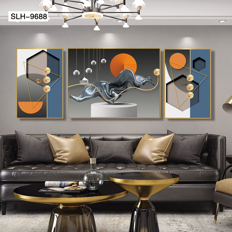 铝合金晶瓷晶贝三联画抽象系列4️⃣详情图4