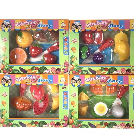 Four types are mixed and played house