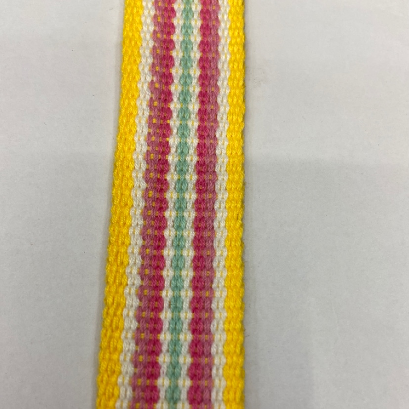 2.5cm thick polyester cotton blended webbing 59#