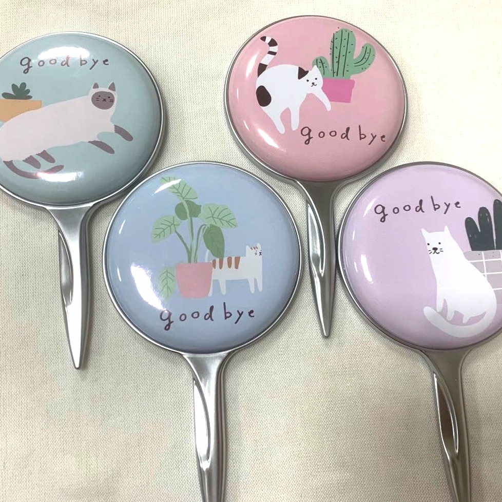 手柄便携化妆镜