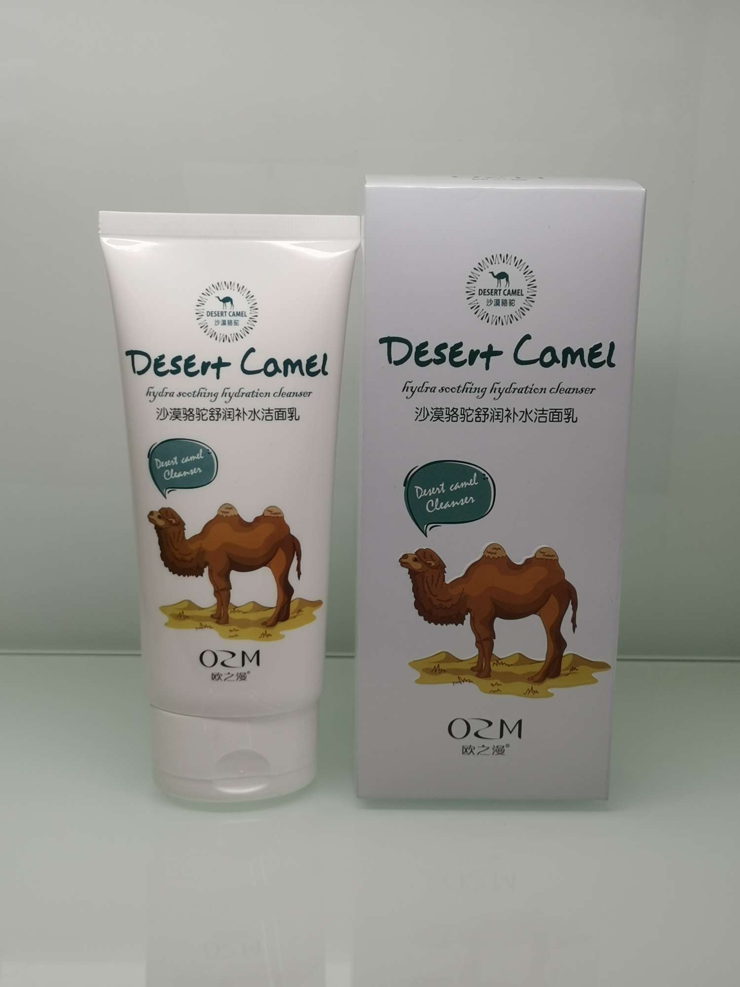 骆驼净透保湿洁面膏保湿深层洁净控油温和肌肤洁面乳详情图2