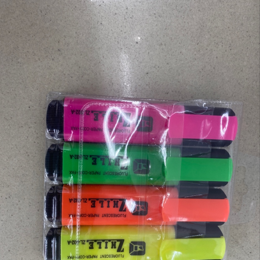 Wangsheng Stationery Office Culture Learning 002A Highlighter Pen