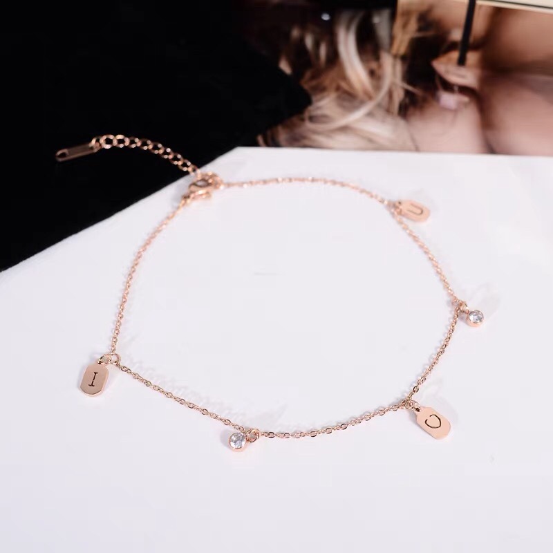 韩版简约百搭女脚饰脚链